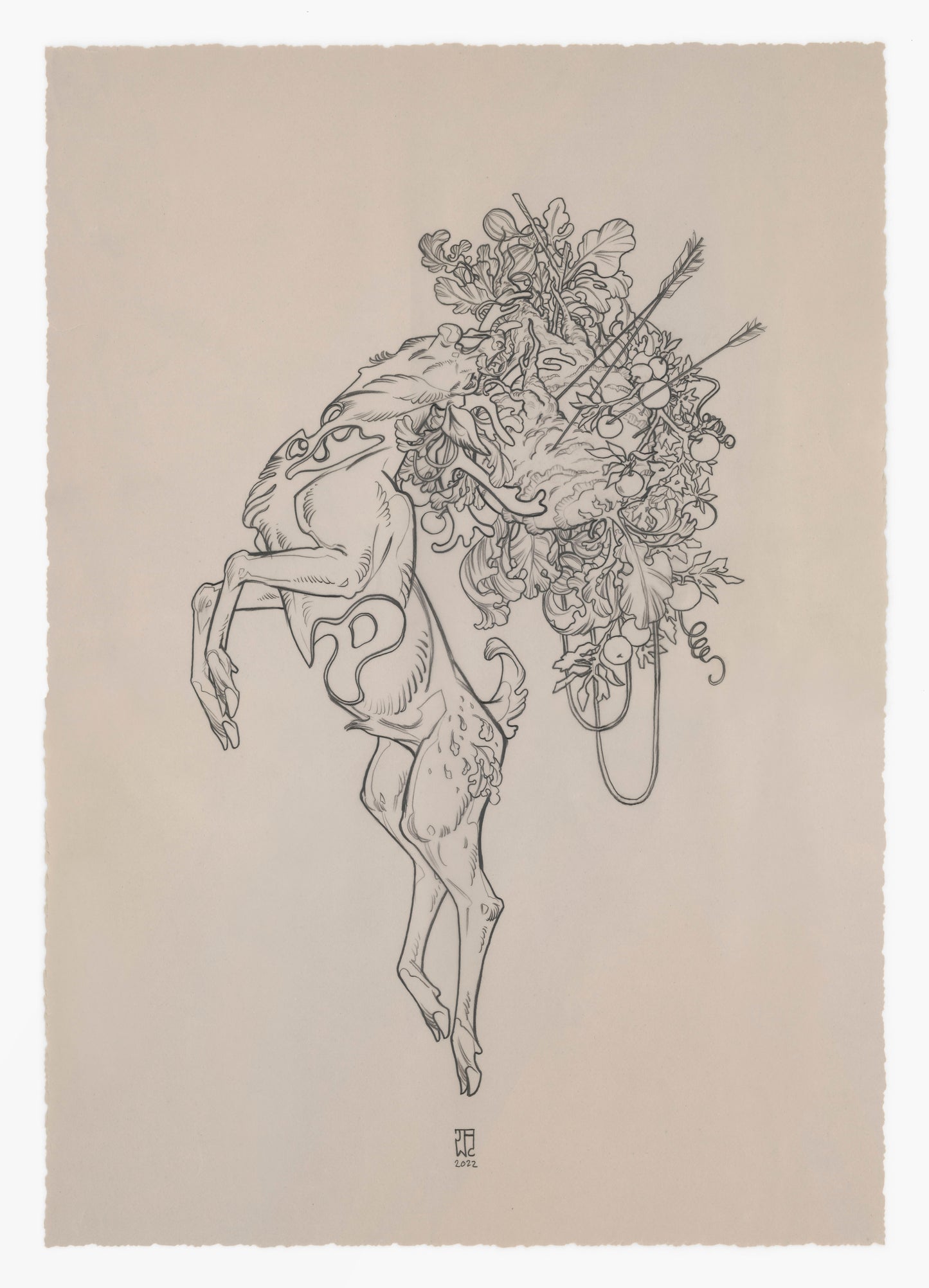 "Fruition II" - Original Drawing