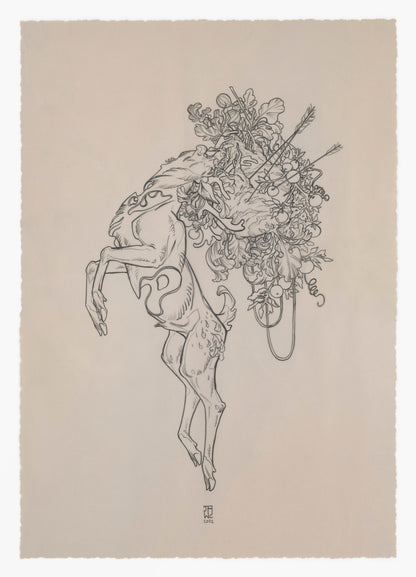"Fruition II" - Original Drawing