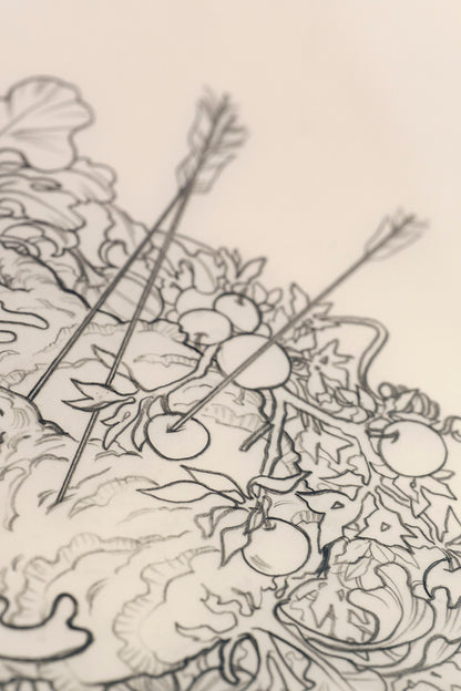 "Fruition II" - Original Drawing